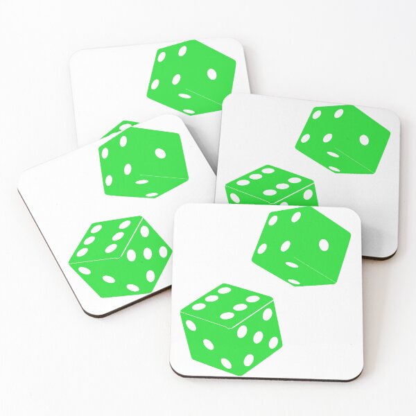 Item preview, Green 2 Dice designed and sold by LEOEXPRESS.