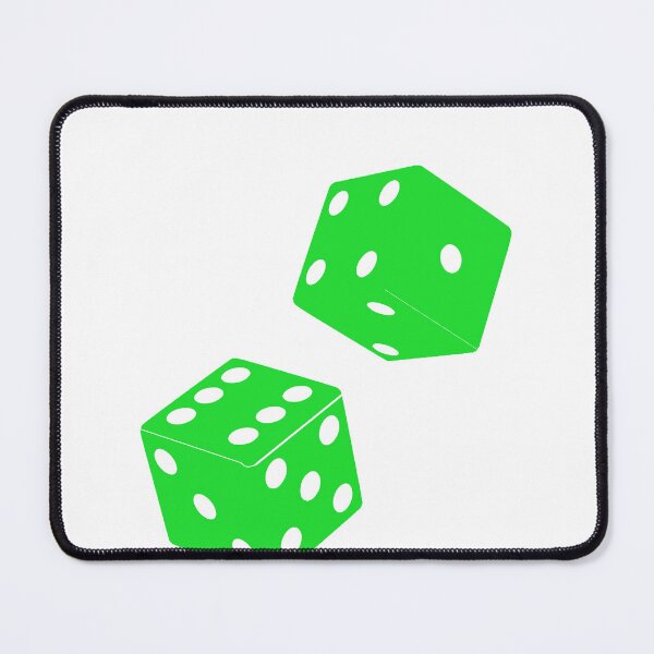 Item preview, Green 2 Dice designed and sold by LEOEXPRESS.