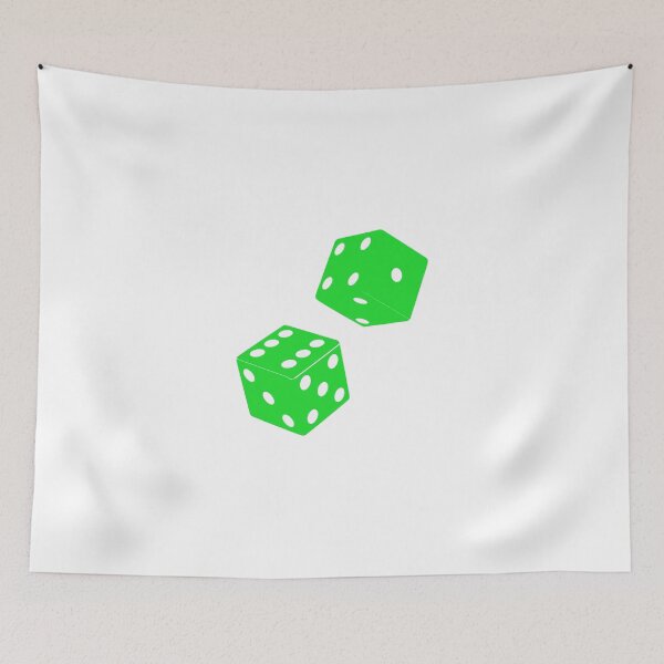 Item preview, Green 2 Dice designed and sold by LEOEXPRESS.
