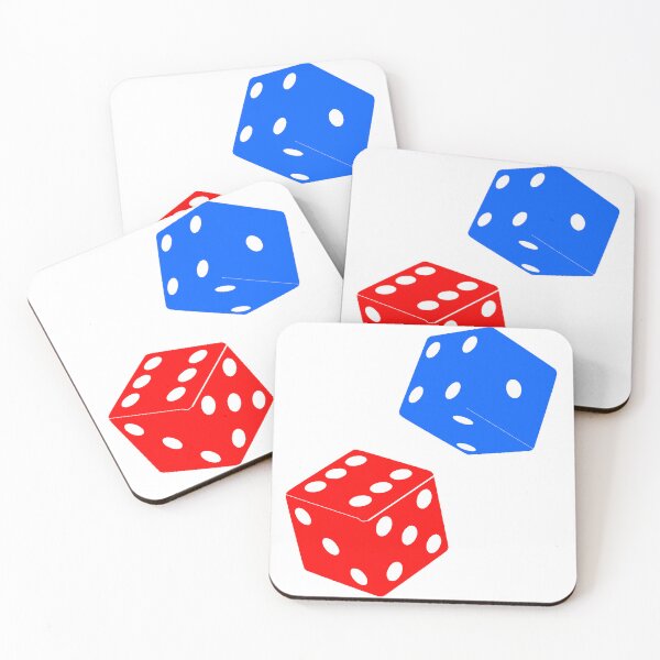 Item preview, Colorful 2 Dice designed and sold by LEOEXPRESS.