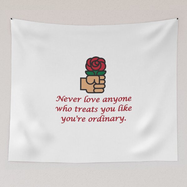 Item preview, Never Love Anyone designed and sold by CrankyOldDude.