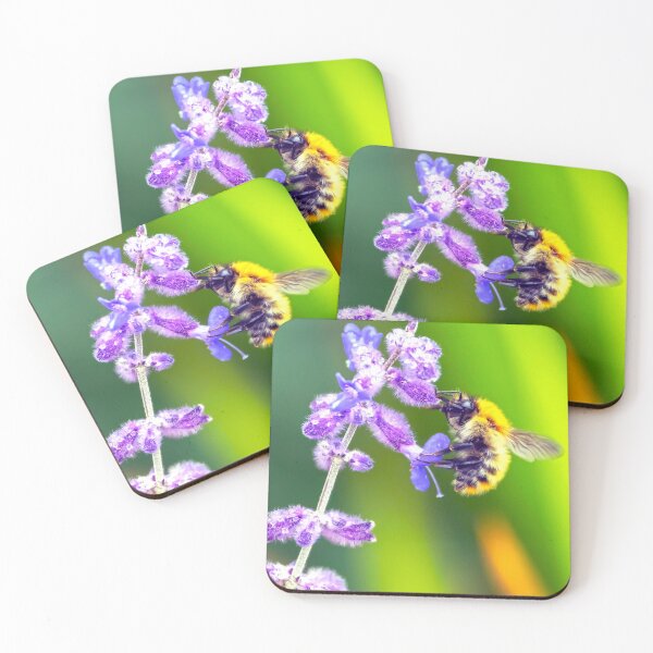 Item preview, Bee tackles lavender designed and sold by George Kelsey.