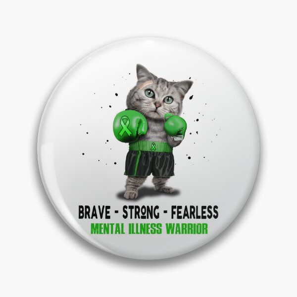 Artikelvorschau, Mental Illness Warrior - MUTIGER STARKER FURCHTLOSER entworfen und verkauft von Berriosly.