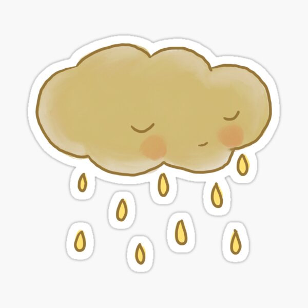 Chill cloud Sticker