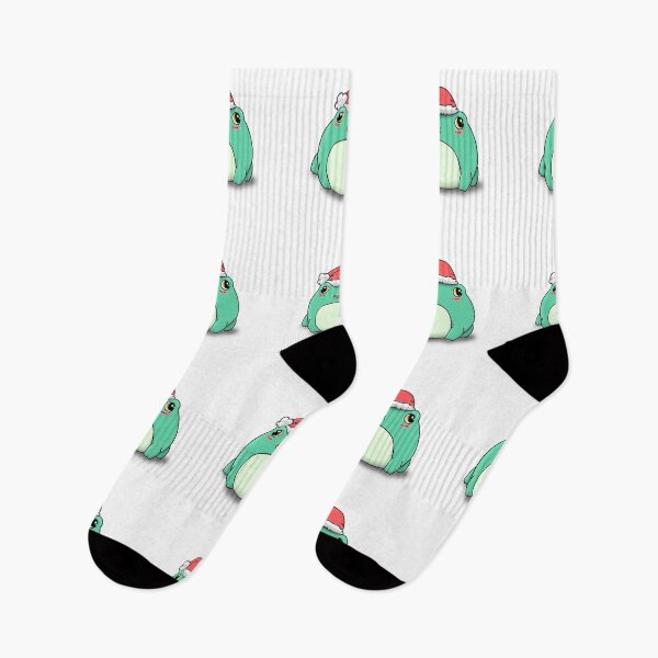 Item preview, Derpy Christmas Frog designed and sold by GraphicBubbleMA.
