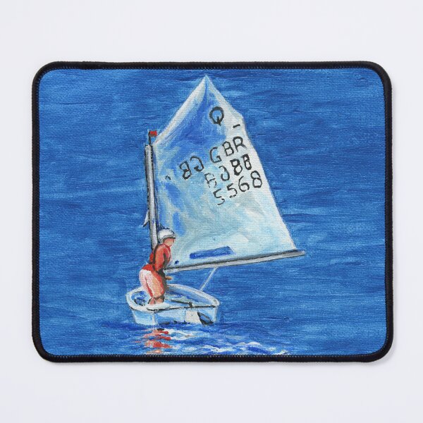 Item preview, Fun in an Oppy: Optimist Sailing Dinghies at Trearddur Bay designed and sold by LymphomaLass.