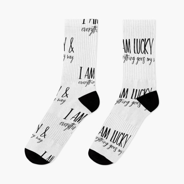 Item preview, I am lucky and everything goes my way  designed and sold by Katherine Winner.