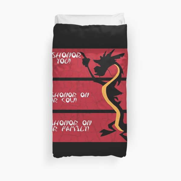 Dishonor on your cow! Duvet Cover