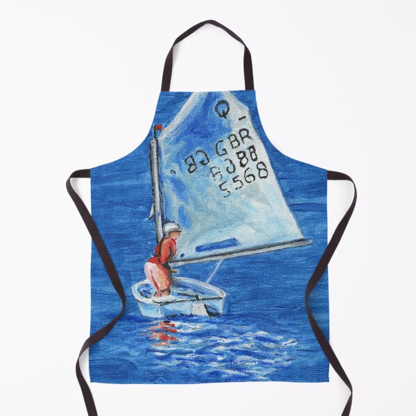 Item preview, Fun in an Oppy: Optimist Sailing Dinghies at Trearddur Bay designed and sold by LymphomaLass.
