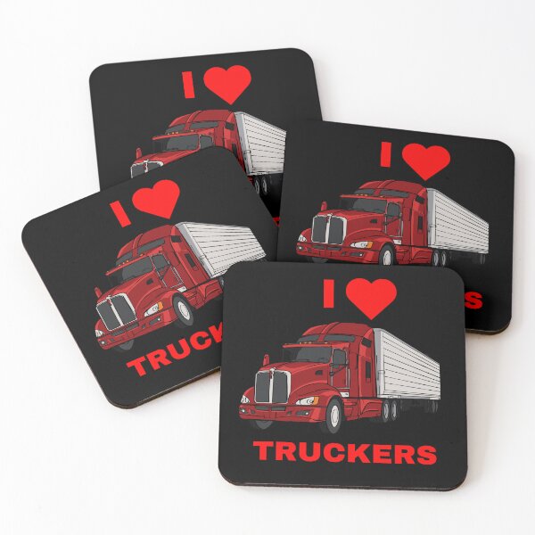 Item preview,   I LOVE TRUCKERS designed and sold by Bart-Designs.