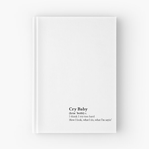 Item preview, Cry Baby by The Neighbourhood Band Rock Aesthetic Quote designed and sold by StickTheSong.
