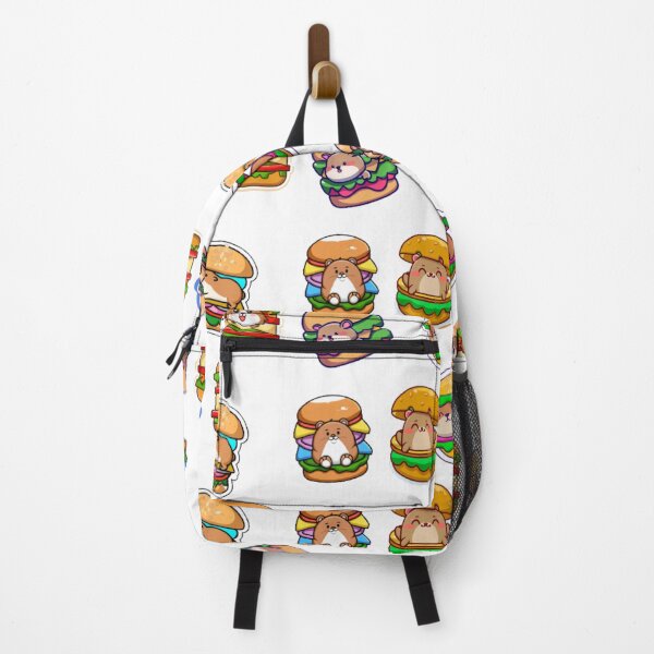 Item preview, Hamburger sticker - Hamster burger designed and sold by sweetiejojo.