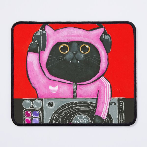 Item preview, DJ Fang designed and sold by KilkennyCat Art.