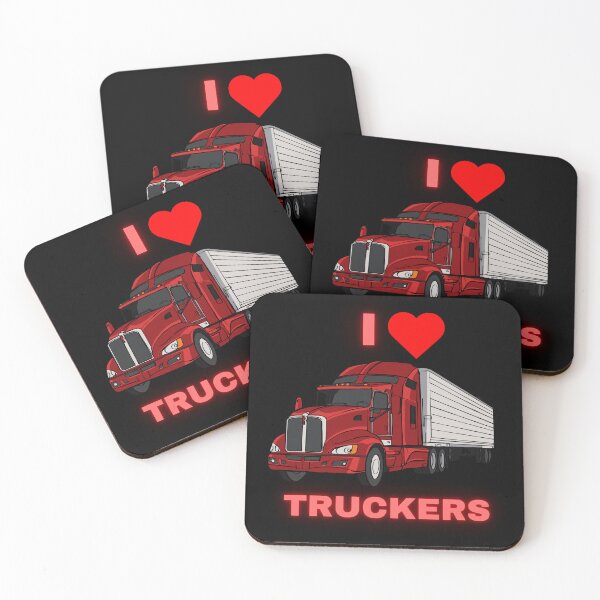 Item preview,   I LOVE TRUCKERS designed and sold by Bart-Designs.