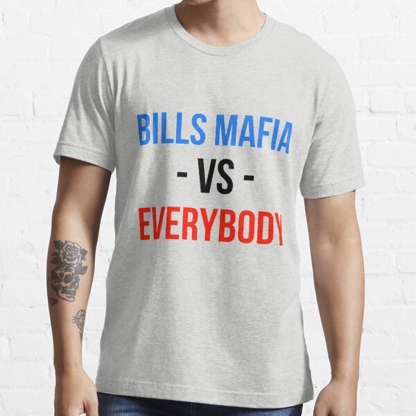 Bills Mafia Bengals Shirt, Football Bull Bills Crewneck Unisex T-shirt