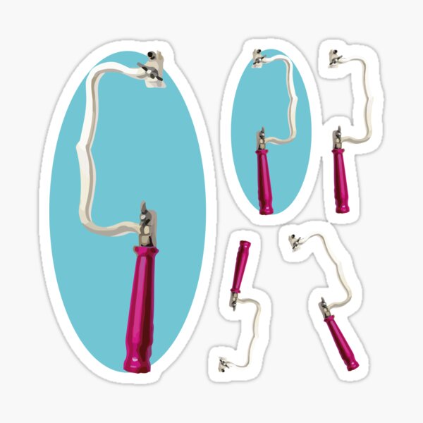 Item preview, Jewelry making tools saw frame pierce saw metalsmith gift vintage hot pink designed and sold by MetalicBabe.