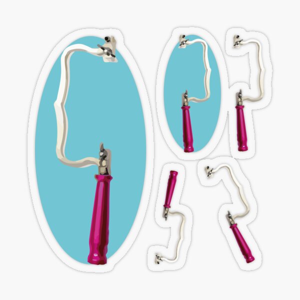 Item preview, Jewelry making tools saw frame pierce saw metalsmith gift vintage hot pink designed and sold by MetalicBabe.