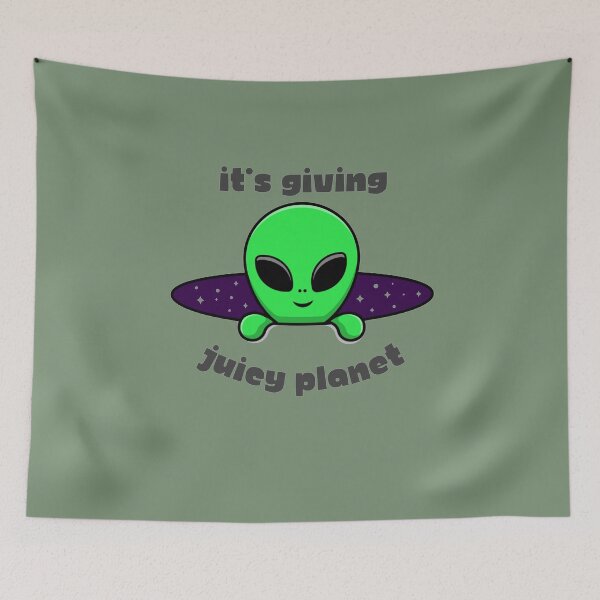 Item preview, Juicy Martian Man It's giving designed and sold by JuicyDecor.