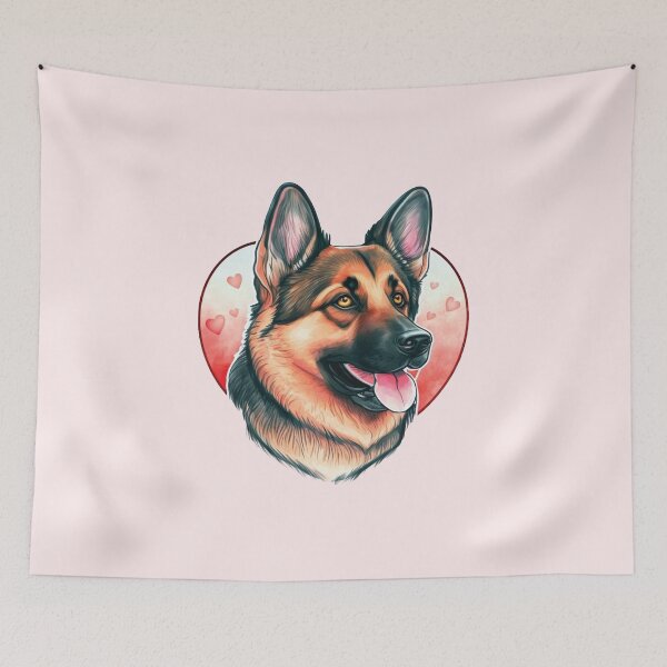 Item preview, German Shepherd Courageous designed and sold by nicestr.
