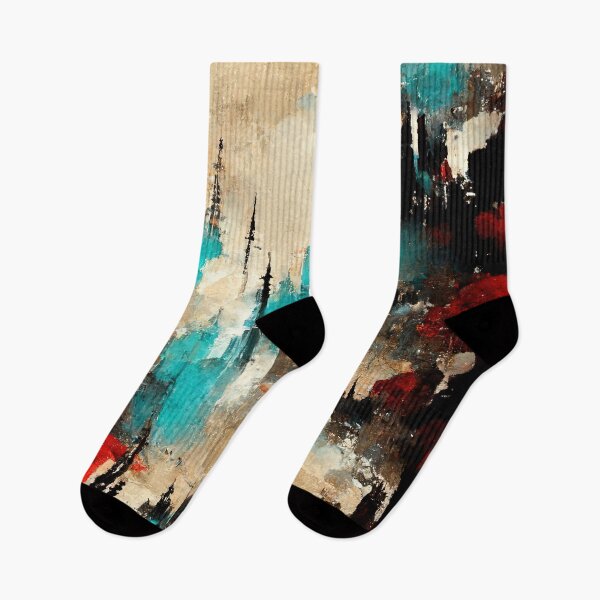 Item preview, Abstract city with the towers and fog designed and sold by Michael Bollin.