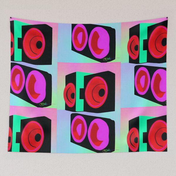 Item preview, Vintage Stereo Pop Art 13 designed and sold by Benito Del Ray.