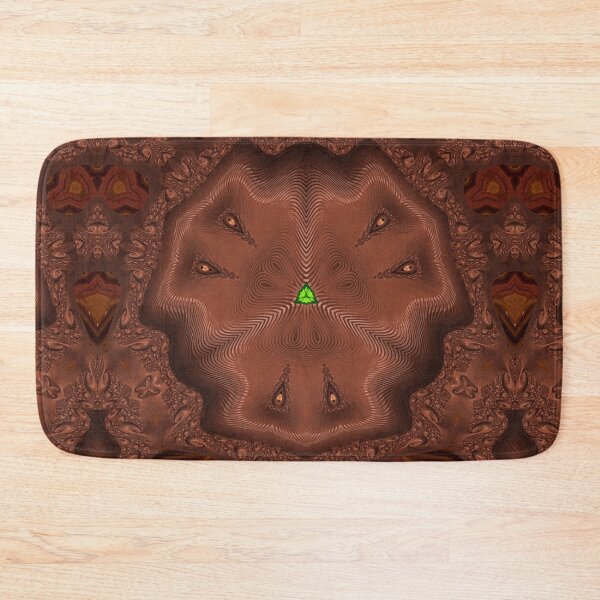 Item preview,  *FUNNY ABSTRACT PAINTING ALIEN TRIBAL FACE CHOCOLATE MIXTURE MINT GREEN WITH STARRY GREEN ANISE* designed and sold by Ralek.