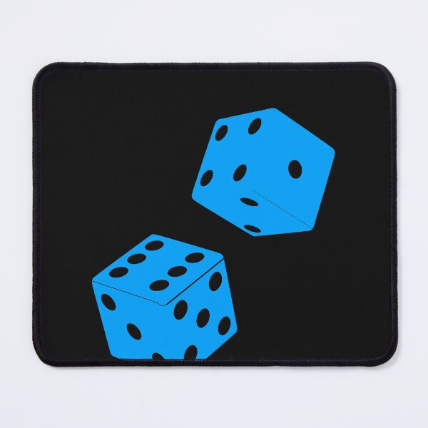 Item preview, Blue 2 Dice designed and sold by LEOEXPRESS.