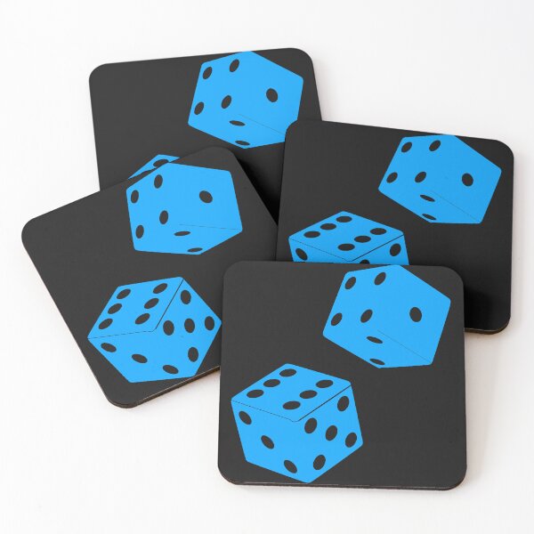 Item preview, Blue 2 Dice designed and sold by LEOEXPRESS.