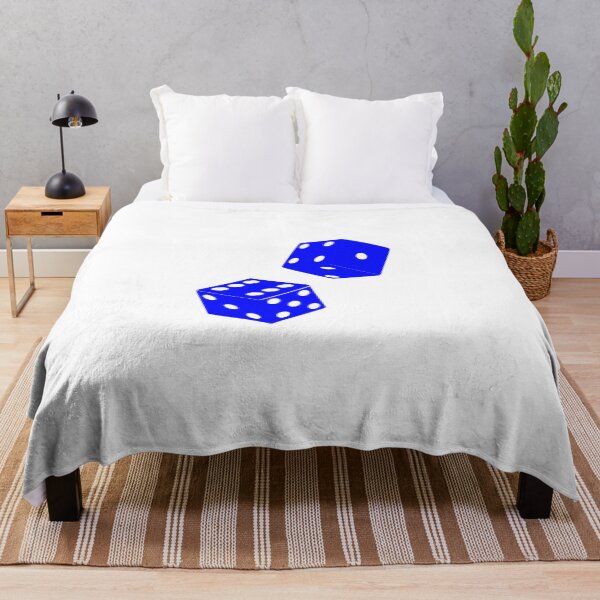 Aperçu de l'œuvre Navy Blue 2 Dice créée et vendue par LEOEXPRESS.