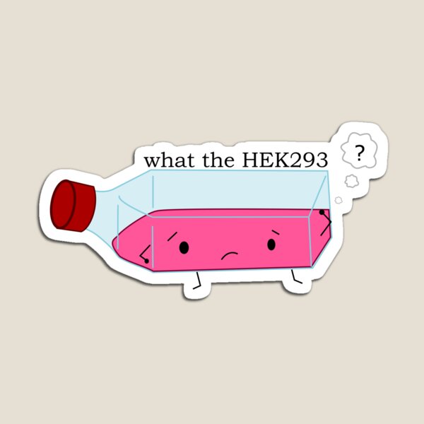 Item preview, Confused Cell Line: what the hek(293) designed and sold by chrispy doodles.