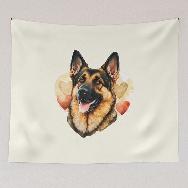 Item preview, German Shepherd Courageous designed and sold by nicestr.