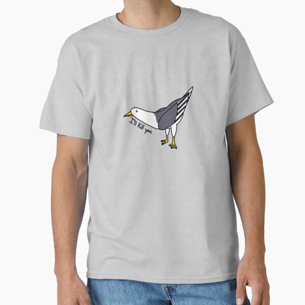 Item preview, Threatening Seagull designed and sold by MadebyAeo.