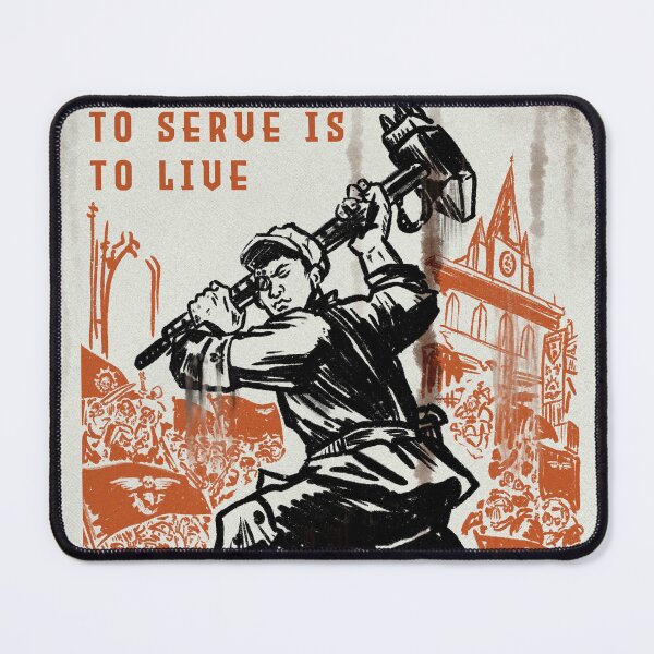 Item preview, To Serve is to Live  designed and sold by Underhive-Art.