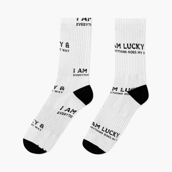 Item preview, I am lucky and everything goes my way  designed and sold by Katherine Winner.