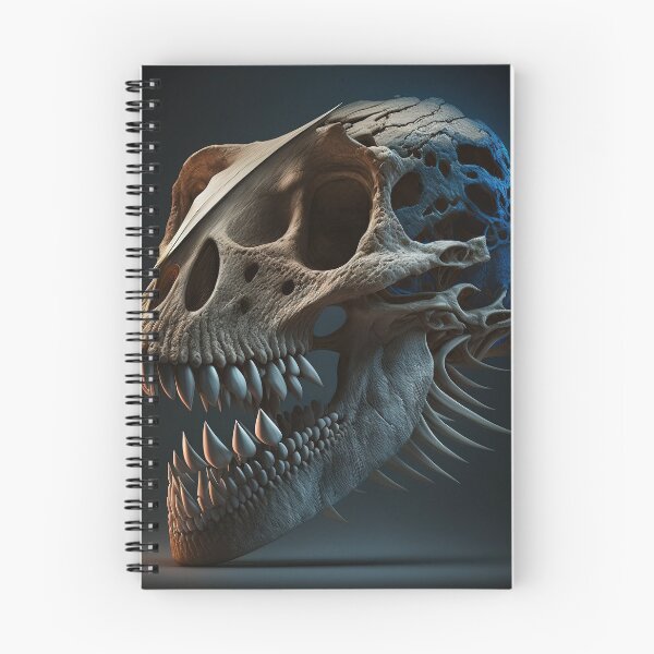 Item preview, Alien Dino Skull, Poster designed and sold by SkullandKitten.