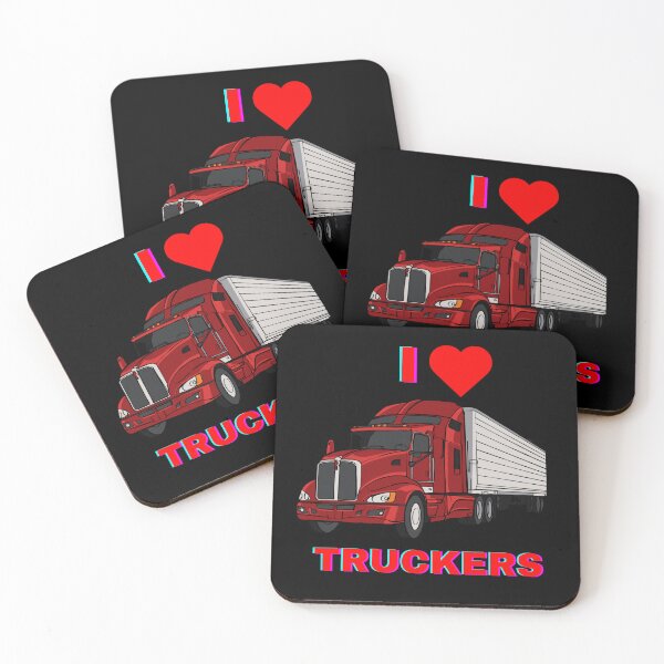 Item preview,   I LOVE TRUCKERS designed and sold by Bart-Designs.