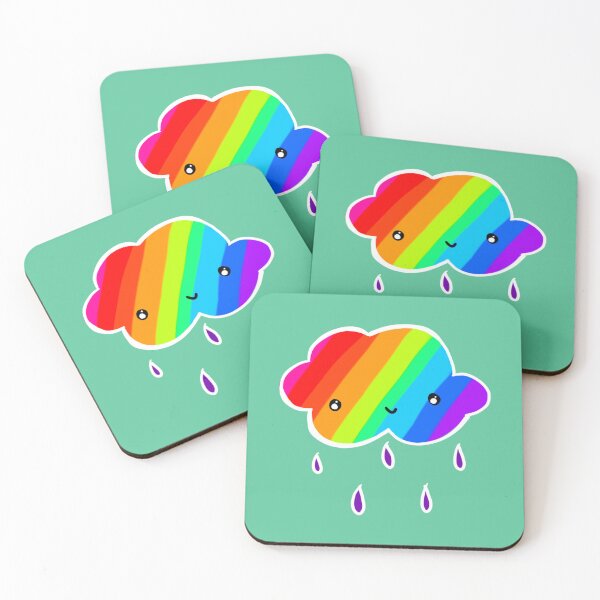 Item preview, Rainbow cloud designed and sold by foxandbeans.
