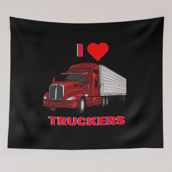 Item preview,   I LOVE TRUCKERS designed and sold by Bart-Designs.