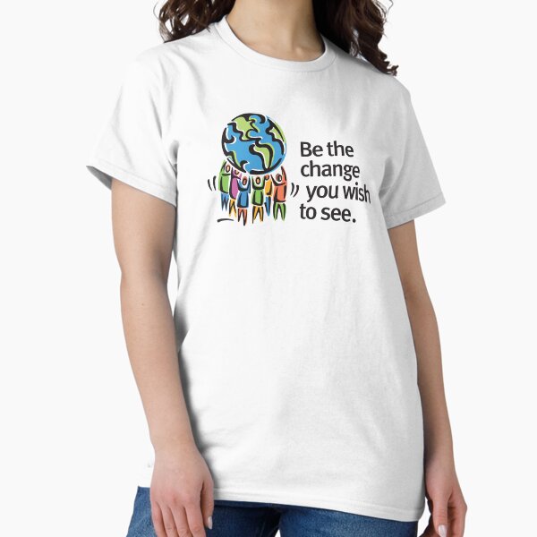 Item preview, Be the Change You Wish to See designed and sold by jeff-jones.