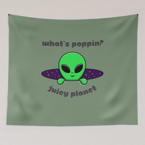 Item preview, Juicy Martian Man What's Poppin designed and sold by JuicyDecor.