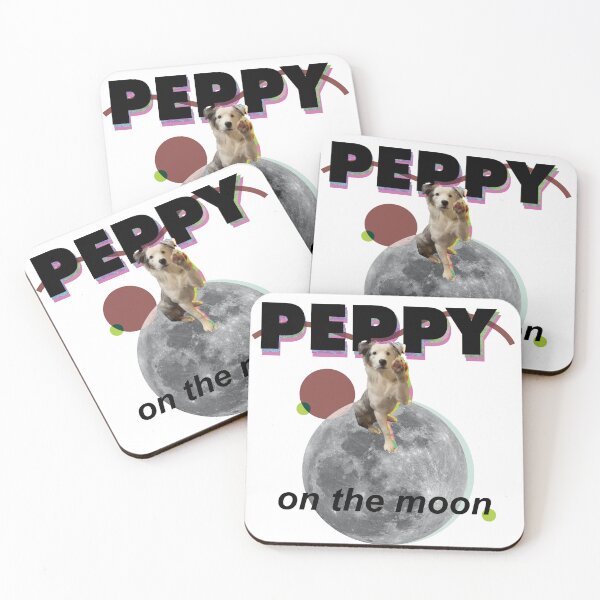 Item preview, Peppy on the Moon designed and sold by Alpinkall.