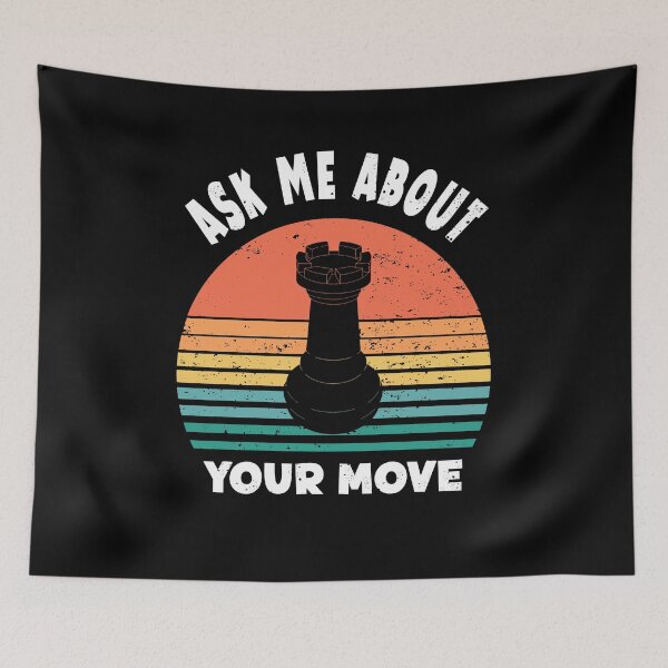 Item preview, Funny chess retro sunset shirt designed and sold by TipTopTapo.