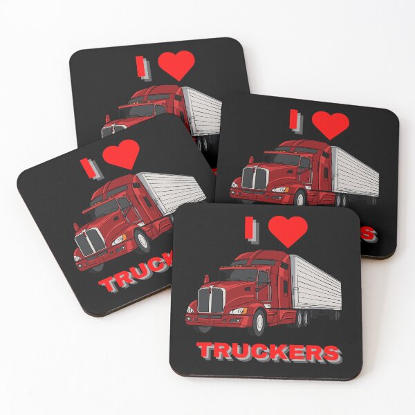 Item preview, I LOVE TRUCKERS designed and sold by Bart-Designs.
