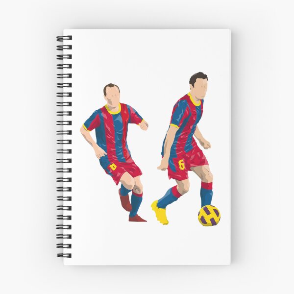 Item preview, Andres Iniesta and Xavi Minimalist designed and sold by MinimalistDZNS.