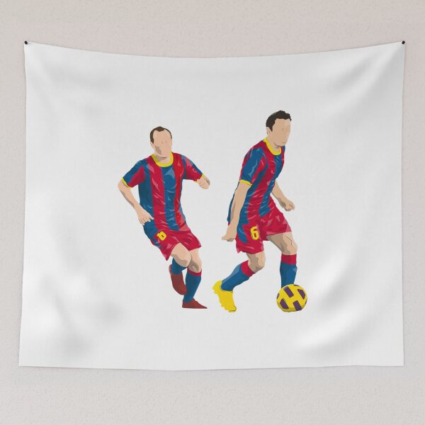 Item preview, Andres Iniesta and Xavi Minimalist designed and sold by MinimalistDZNS.