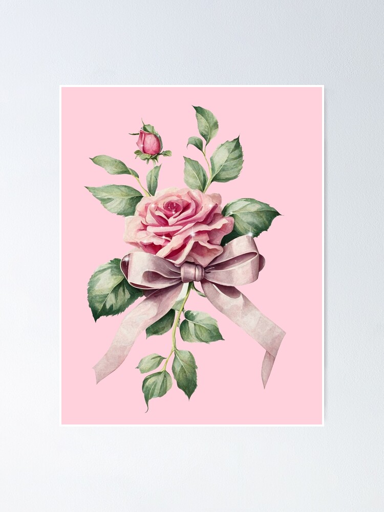 Coquette Aesthetic  Poster for Sale by 1StickerShop