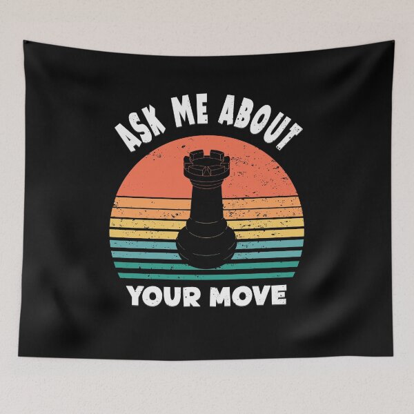 Item preview, Funny chess retro sunset shirt designed and sold by TipTopTapo.