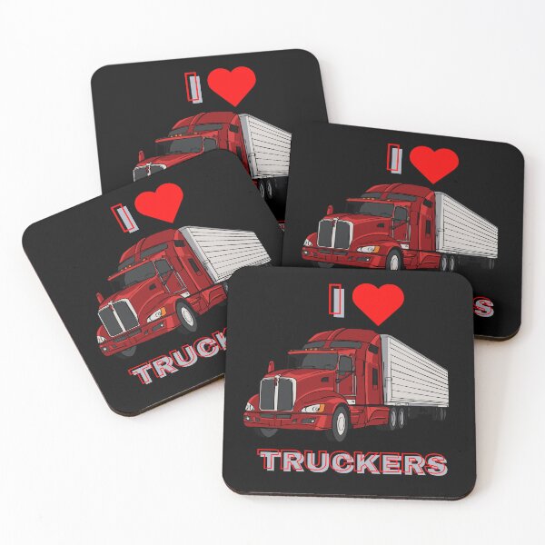 Item preview,  I LOVE TRUCKERS designed and sold by Bart-Designs.