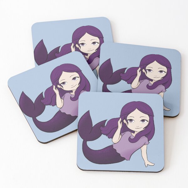 Item preview, Purple Mermaid - Variation 1 designed and sold by RoseActress.