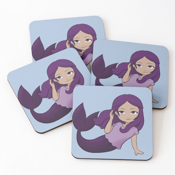 Item preview, Purple Mermaid - Variation 2 designed and sold by RoseActress.
